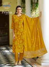 Prisha Vol 1 By Radhika Milano Kurti With Bottom Dupatta Exporters In India